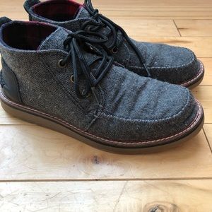toms brushed wool chukka boot